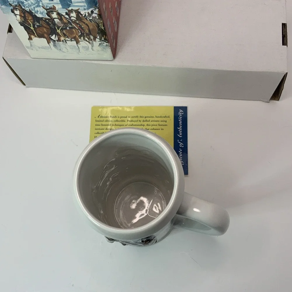 Budweiser‎ Holiday Stein 2007 Winters Calm In Original Box